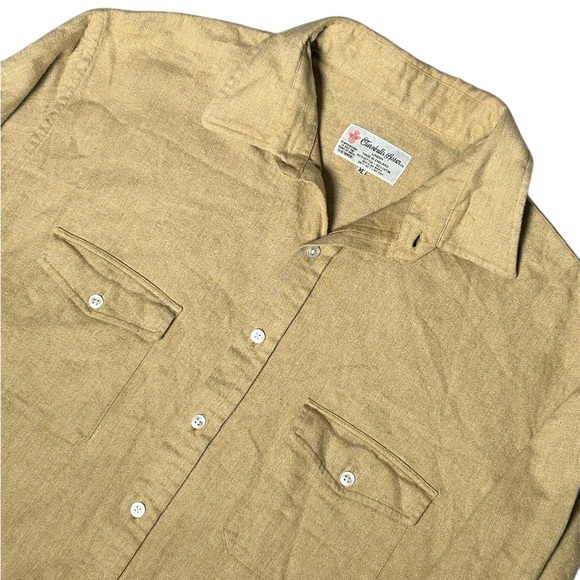 Turnbull & Asser England Herringbone Weave Custom Made Premium Dress Shirt SzXL - Picture 1 of 10